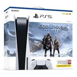 Pack PS5 & God of War Ragnarök - Console de jeux Playstation 5 (Standard)