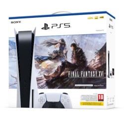 Pack PS5 & Final Fantasy XVI - Console de jeux Playstation 5 (Standard)