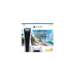 Pack PS5 & Horizon Forbidden West - Console de jeux Playstation 5 (Standard)